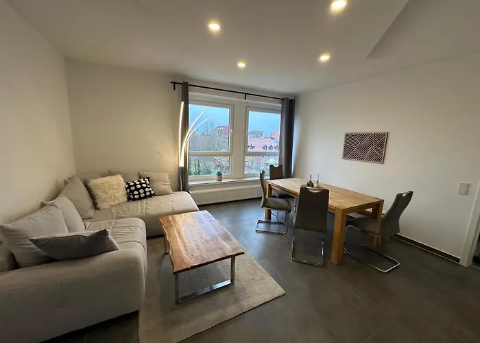 Pier 1 bis 4 gmütliche Zimmer mit Boxspringbett Cuxhaven